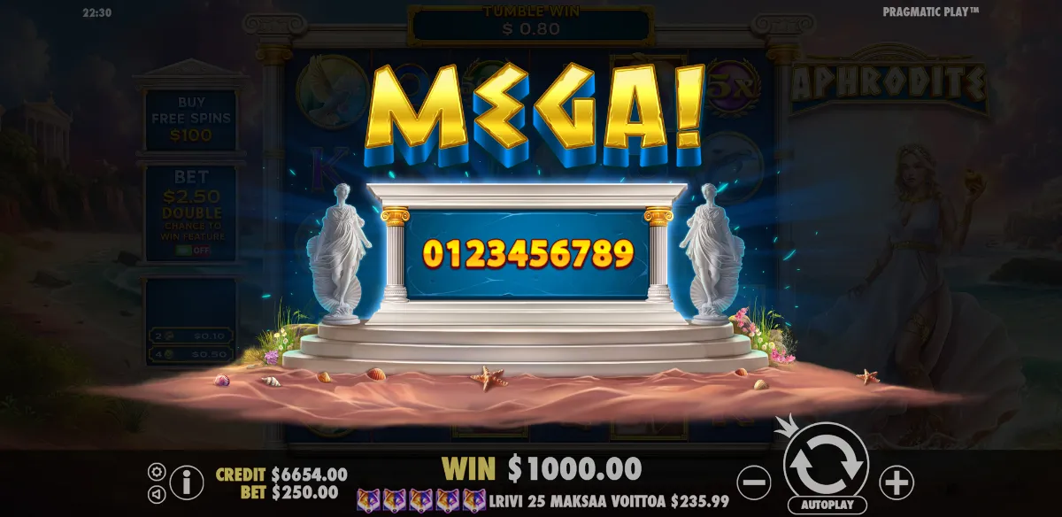 Aphrodite slot oyunu